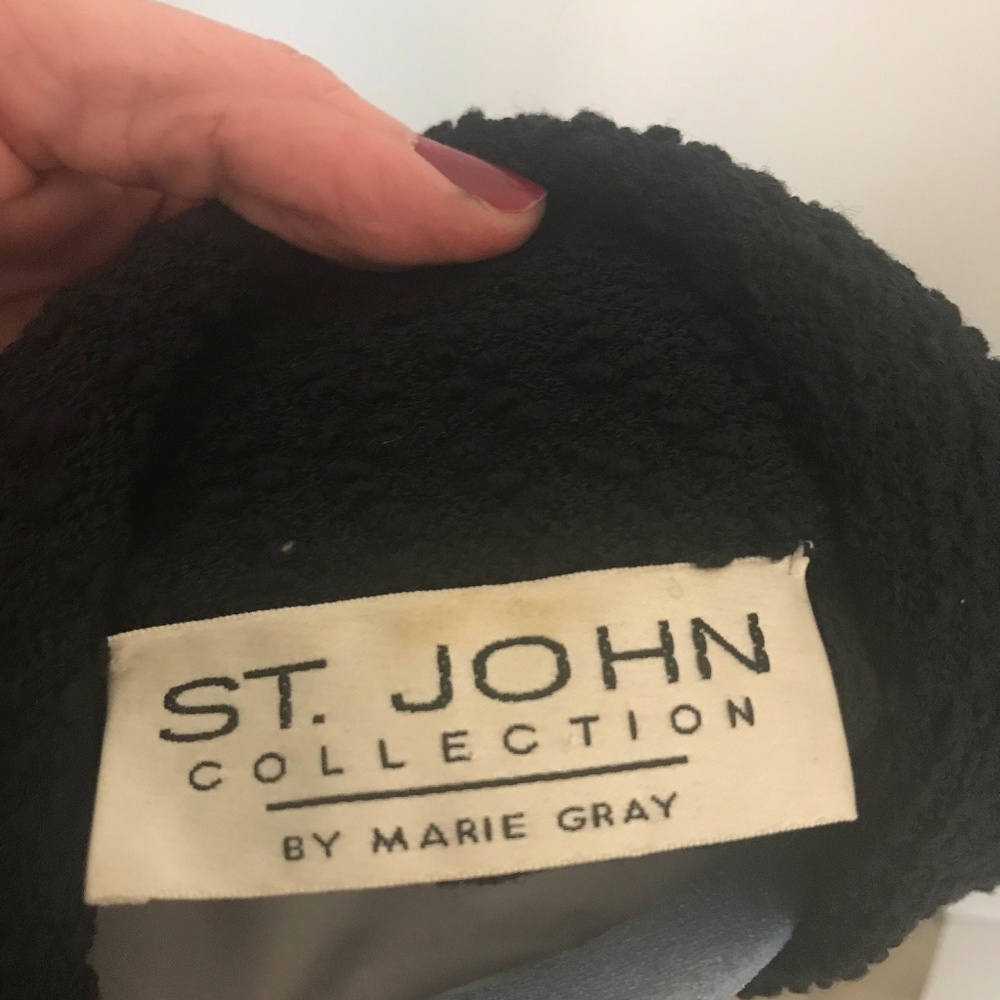 St. John Collection textured knit Jacket